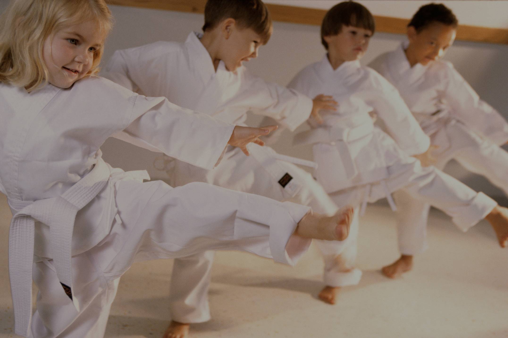A group of people in white karate uniforms

Description automatically generated with medium confidence